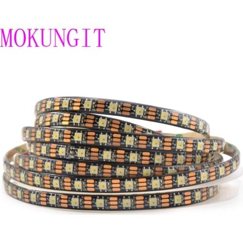 10X 5M SK6812 (similar with WS2812B)RGBW (RGB+Warm White/Cool White) 4 in 1 Chip 60leds/m 5050 SMD LED Strip IP30/IP65/IP67 5V