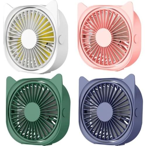 3 Speed Mini USB Desktop Fan Personal Portable Cooling Fan with 360 Rotation