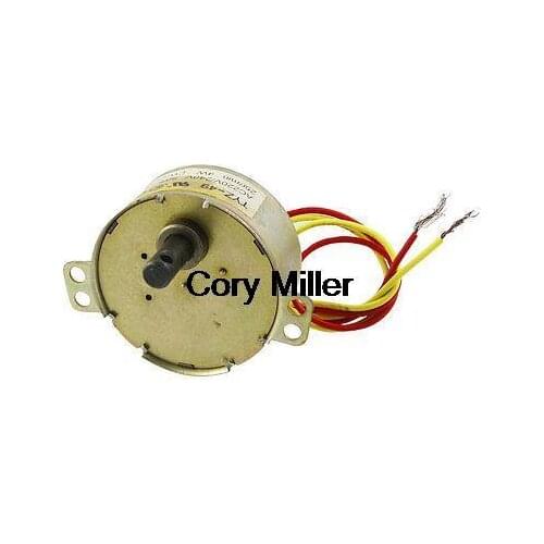 AC 220-240V 4W 25RPM Output Speed Gear Box Mini Motor New