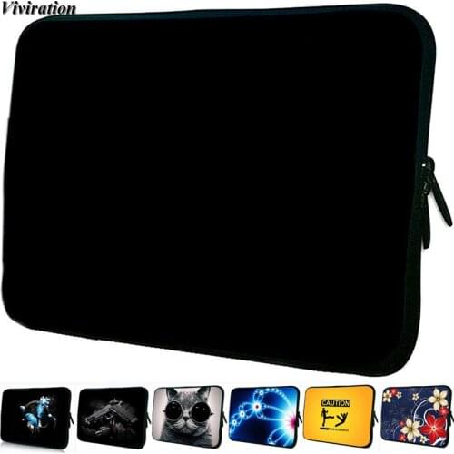 For Teclast HP Universal Vogue Black 15 Inch Laptop Case Casual Funda Computer Bag 15.6" 15.4" Prints Briefcase Carry Bag Cover