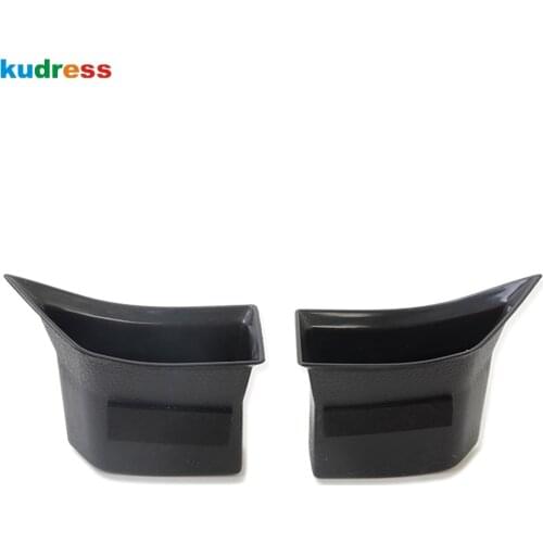 For Ford Focus 2019 2020 Front Inside Door Storage Pallet Armrest Container Box Cover Kit Trim Molding Garnish Car Accessories