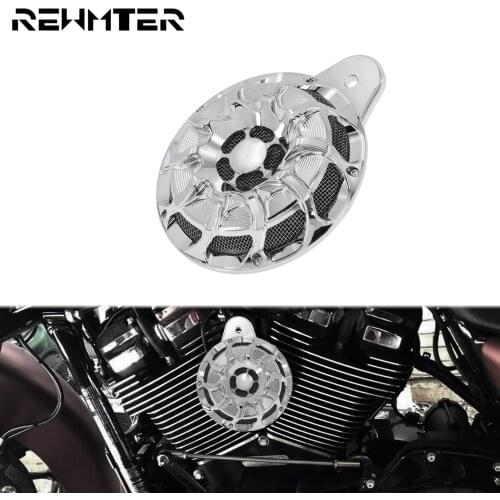 Chrome Motorcycle CNC Horn Cover Speaker Horns Assembly For Harley Touring Big Twin Cam Street Glide 91-17 Sportster XL 07-18