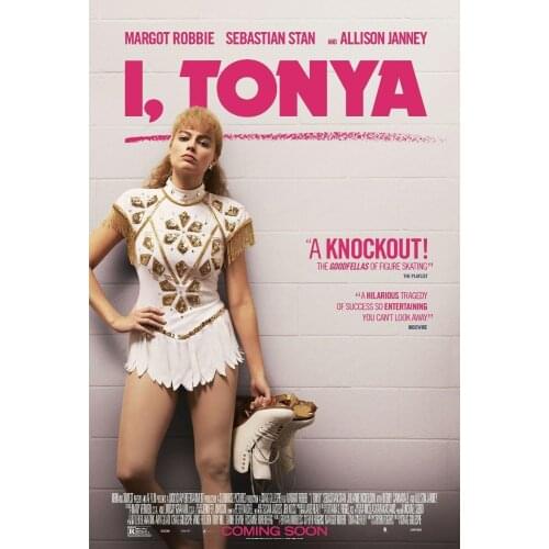 I, Tonya Movie Art print Silk poster Home Wall Decor
