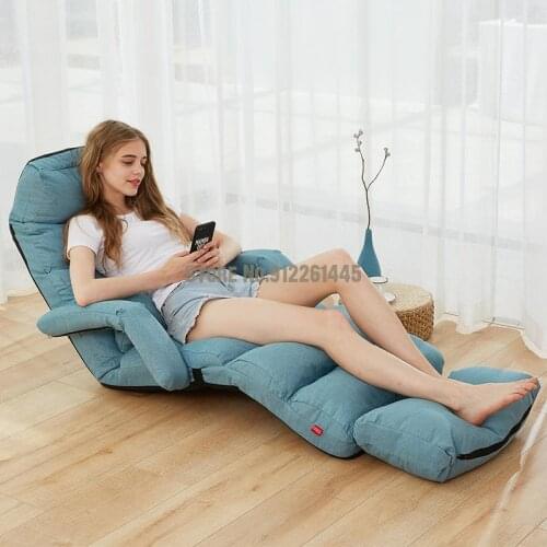 Single Lazy Couch On The Ground Tatami Breastfeeding Breastfeeding Chair Girls Cute Bedroom Backrest Recliner Folding Chair