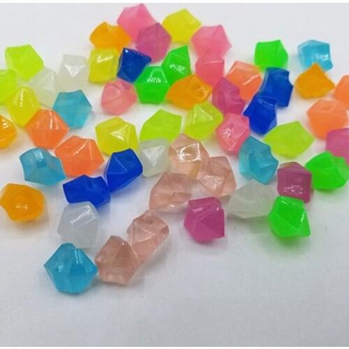 100 mini small luminous stone fish tank vases for gardening and landscaping decoration, childrens toys, luminous stone, luminou