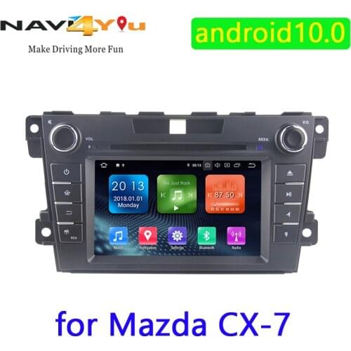 Navi4you 7" 2Din RK PX30 Android 10.0 Quad-Core 2G+16G Car DVD Player for Mazda CX-7 2007-2015 with GPS RDS TPMS DVR DAB+ WIFI