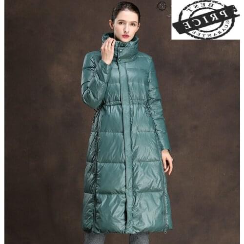 Coat Female Down Jacket Womens Winter Down Jacket Long Womens Clothing Warm Fashion 2021 Ropa Mujer YAMY120a0 Pph620