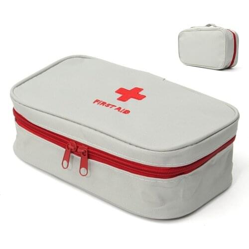 Portable First Aid Kit Bag Emergency Medicine Bag Outdoor Pill Survival Organizer Travel Survival Rescue Box Storage Package