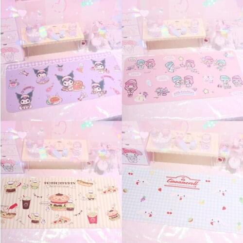 Rabbit Penguin Cinnomoroll Little Twin Star Printed Rubber Computer Laptop Mouse Pad Creative Keyboards Desk Mat 5194