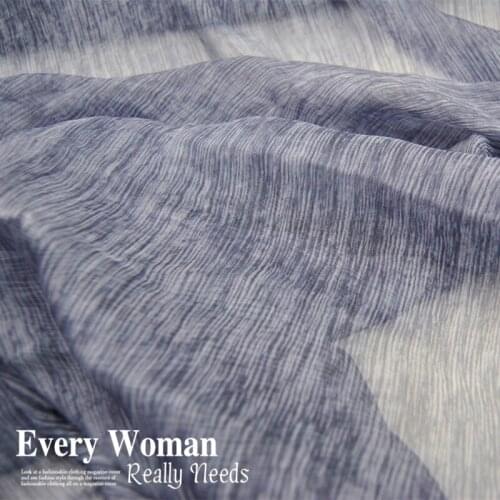 Silk Georgette Chiffon Fabric Dress Grass Dyed Picture Ribbon Red Pleated Golden Phoenix DIY Patchwork Tissue