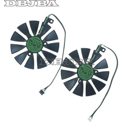 T129215SH FDC10U12S9-C Fan For ASUS Dual GeForce RTX 2080 RTX 2070 RTX 2060