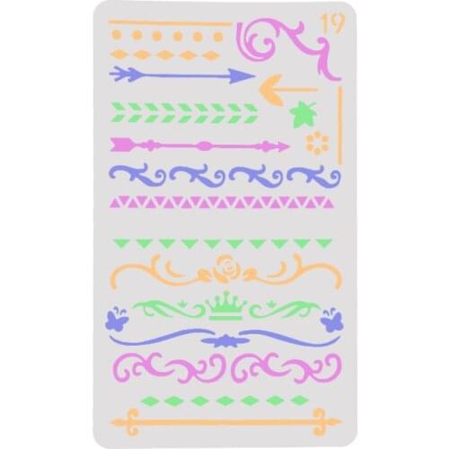 Edge Layering Stencils for Diy scrapbook/photo album Decorative Embossing coloring,painting stencil,home decor