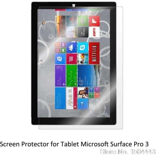 Ultra-Clear HD Screen Protector Film for Microsoft Surface Pro 3 Tablet Screen Sticker film 12 inch