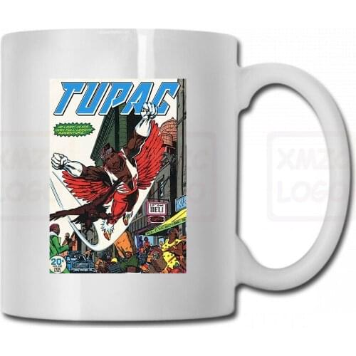 Vintage 2Pac Mug Cup Tupac Shakur Hip Hop Vintage Mens Size S M L 234Xl Bc362 Women Men