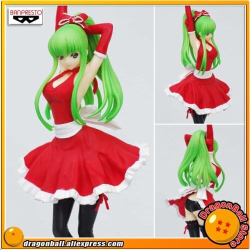 Japan Anime "Code Geass: Lelouch of the Rebellion" Original Banpresto EXQ Collection Figure - C.C. apron style