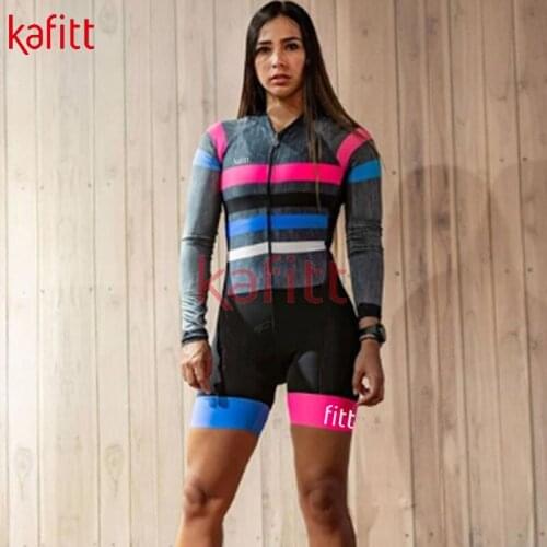 Kafitt cycling jersey female indumenti cycling set womens racing jersey kombinezon damski cycling shirt long sleeve jerseys