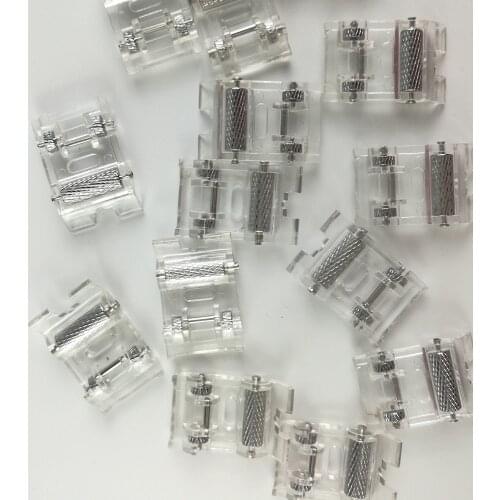 10PCS Sewing Machine Low Shank Roller Sewing Machine Presser Foot for Sewing Machine Low Shank Roller Presser Foot Sewing Tools