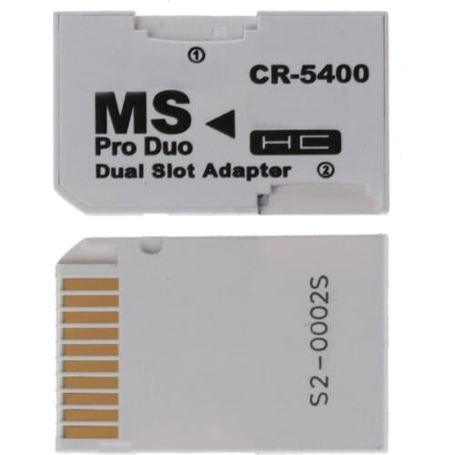 Memory Card Adapter SDHC Cards Adapter Micro SD/TF to MS PRO Duo for PSP Card X6HA