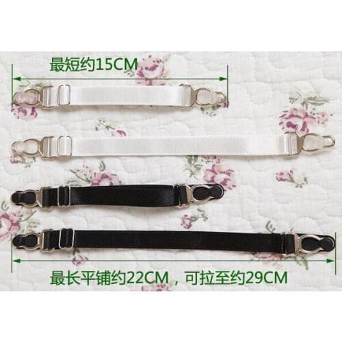 Free shpping New Sexy Harajuku hosiery 100% Handmade Metal Clip Elastic Buckle Nylon belt garters for Stockings Socks