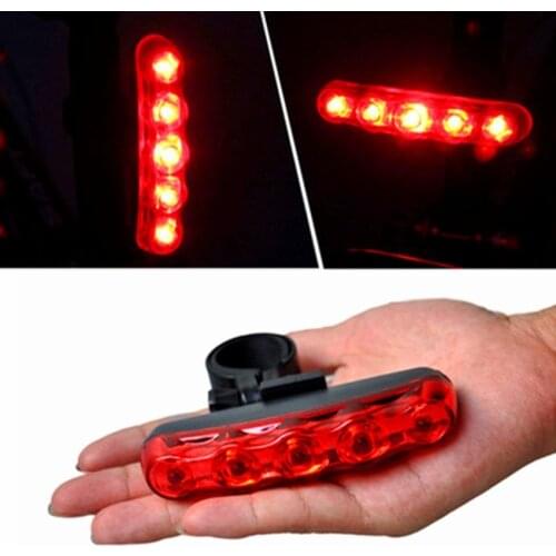 Safe Flashlight for Bicycles Bike Light Rear Light Bicycle Lamp Light Mountain Bike LED Red Lamp with Mount Bicycle Accessories