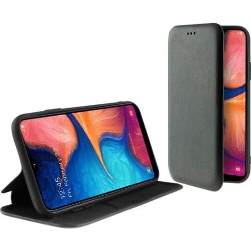 Folio Mobile Phone Case Samsung Galaxy A20e KSIX Standing Black