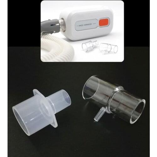 Cpap Cleaner Hose Connector Pipe Tube Disinfection Straight Connection Adapter for Respirator
