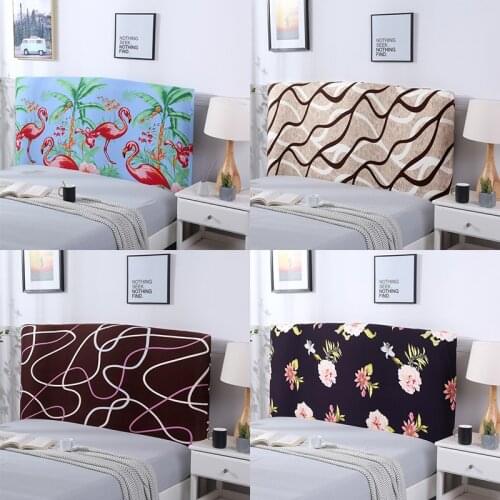 Elastic Stretch All-inclusive Bed Headboard Covers Bedroom Bedhead Bed Head Protection Dust Cover Furniture Protector