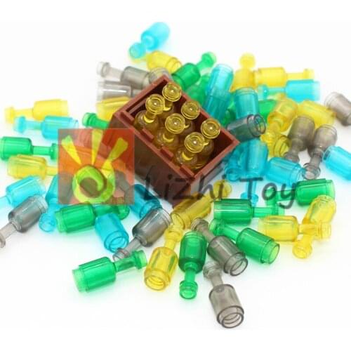 MOC Utensil Bottle 95228 Winebottle for Figures DIY Enlighten Building Block Bricks Compatible with Assembles Particles