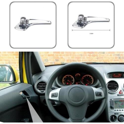 Wear-resistant Dust-proof Left Side Car Door Inner Handle 13297813 136044 for Vauxhall CORSA D 2006-2016