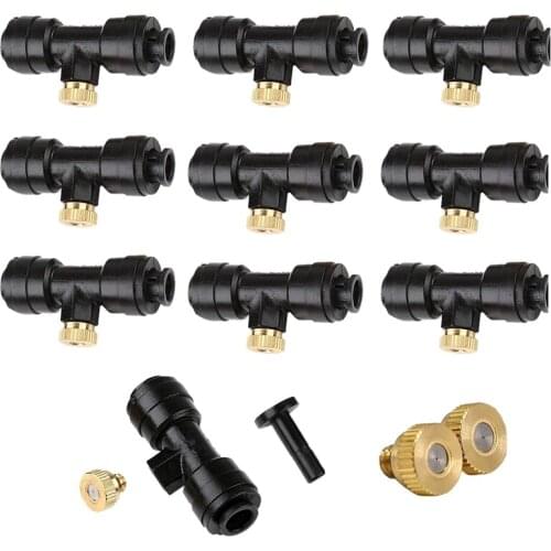 Misting Nozzles Kit Fog Nozzles For Patio Misting System Outdoor Cooling System Garden Water Mister Promotion