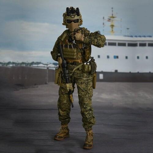 Easy&Simple 26043A 1/6 Scale 31st Marine Expeditionary Unit Maritime Raid Force VBSS Male Soldier Action Figuer Model