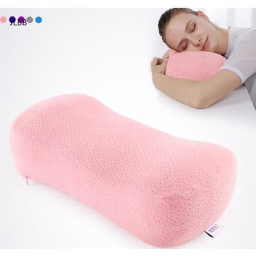 Memory Foam Massage Chair Cushion Neck Support Bedding Sleeping Desk Nap Pillow Work Office Classroom Student Lunch Break Pillow