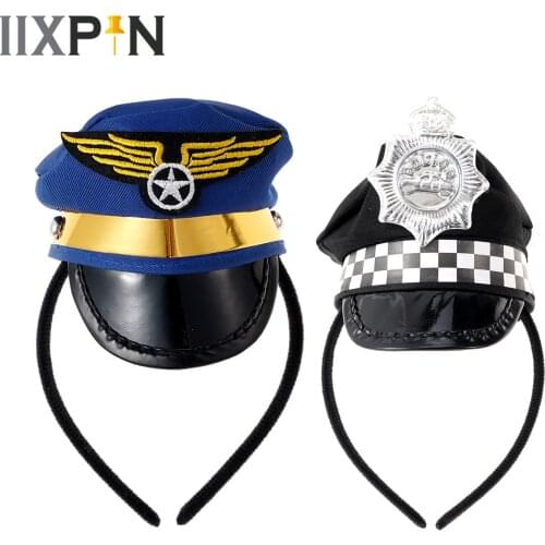 Mini Sailor Hat Headband Yacht Captain Hat White Sailor Hat Sailor Party Sailor Captain Costume Hat Sailor Cap Marine Costume