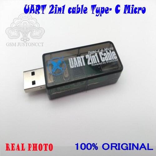 The newest UART 2 in 1 cable Type - C Micro for eft dongle octoplus frp dongle chimera dongle tools