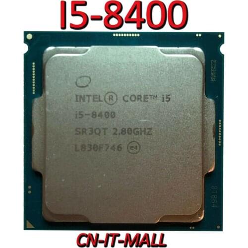 Intel Core I5-8400 CPU 2.8G 9M 6 Core 6 Thread LGA1151 Processor