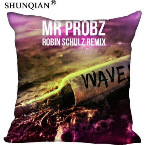 Robin Schulz Pillowcase Square Zippered Home Decorative Pillow Cover Wedding Custom Gift For Two Sides Printed