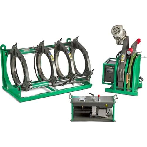 SWT-V450/200H 8"-18" 450 Polyweld Machinery butt-fusion of HDPE thermoplastics pipe for drainage