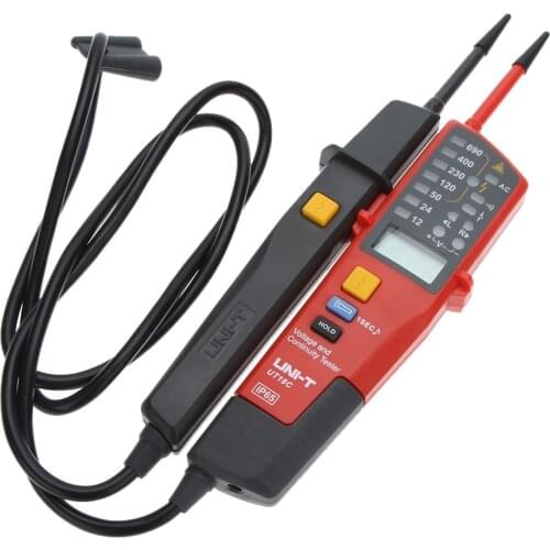 UNI-T UT18C/D Auto Range Voltage Mater Pen Continuity Tester LCD Backlight Date Hold RCD Test Self-inspection Volt Detectors Pen