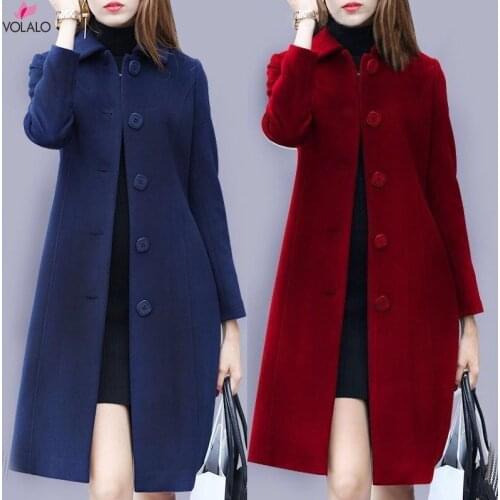 VOLALO Women's Big Coats