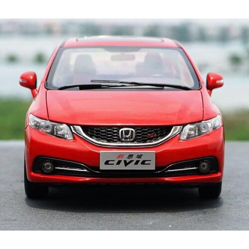 High quality authentic 1:18 HONDA CIVIC SI 9 generation 9th diecast car model with small gift