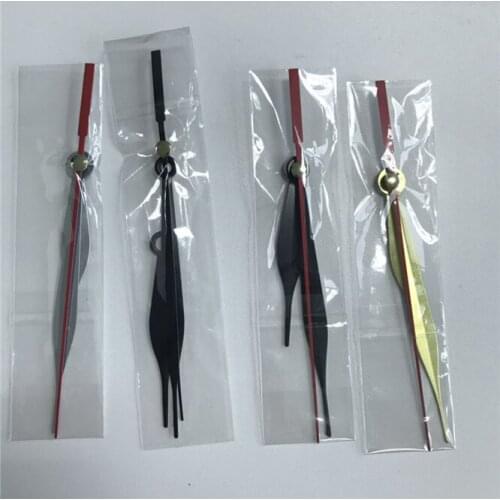 100sets DIY Wall Clock Accessories Metal Needle Pointer Second Hand Minute Hour Hand Set Needles Clocks Home Decor