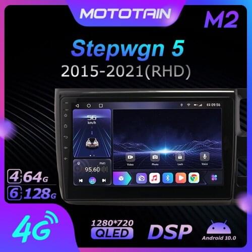 Ownice 6G+128G Android 10.0 Car Radio For Honda Stepwgn 5 2015 - 2021 Multimedia Player Video Audio 4G LTE GPS Navi
