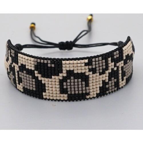 Go2Boho Leopard Bracelet For Women 2020 Miyuki Bracelets Jewelry Gifts Handmade Loom Woven Pulseras Mujer Wholesale Jewellery