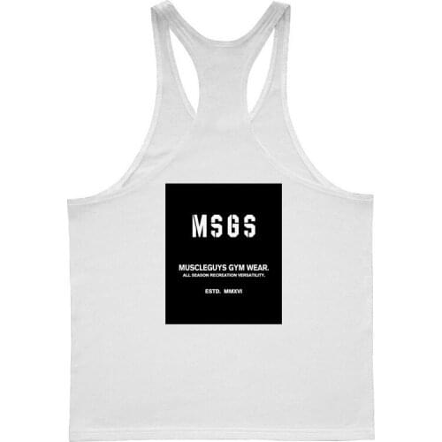 Brand Casual Cotton Muscle Undershirt Clothing Bodybuilding Solid Tank Tops Men Gyms Fitness Vest Singlets Sleeveless Shirt