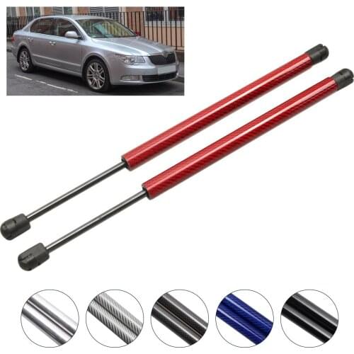 Damper for SKODA SUPERB (3T5) Hatchback 2008-2015 Gas Charged Rear tailgate carbon fiber Gas Spring Struts Lift Support 530mm