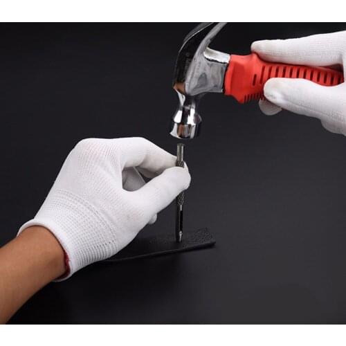 1Set 10Pcs Belt Punch Leather Craft Hole Punches Tools 1/2/3/4/5/6/7/8/9/10mm Round Hole Non-Slip Handle Stamping Punching