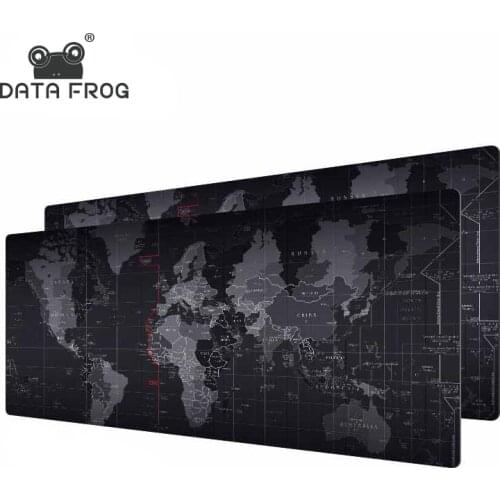 DATA FROG Gaming Mouse Pad Computer Gamer Big Mouse Mat Anti-slip Keyboard Mousepad Mats For PC Laptop Desk Resting Surface Mat