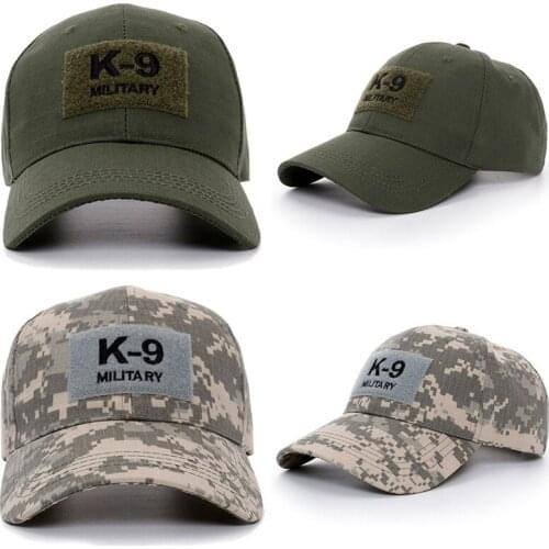 K-9 Police Unit Officer Gear Army K9 Dog Multicam Operator Cap Embroidered Baseball Cap Men Hat