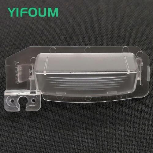 YIFOUM Car Rear View Camera Bracket License Plate Light For Mitsubishi Lancer GTS Sportback Xpander Outlander Eclipse Cross