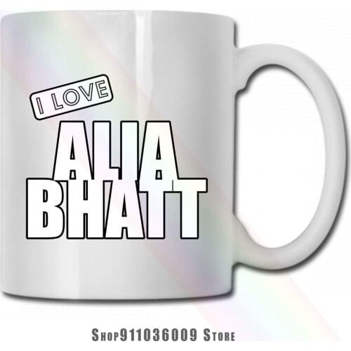 I Love Alia Bhatt mug cup tazas